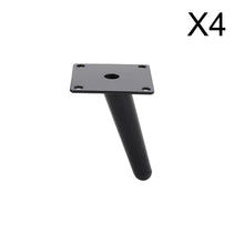 Load image into Gallery viewer, Metal Table Legs Tapered Furniture Legs Replacement Living and Home