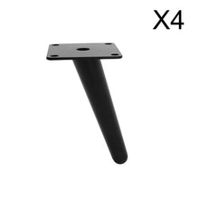 Load image into Gallery viewer, Metal Table Legs Tapered Furniture Legs Replacement Living and Home