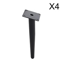Load image into Gallery viewer, Metal Table Legs Tapered Furniture Legs Replacement Living and Home