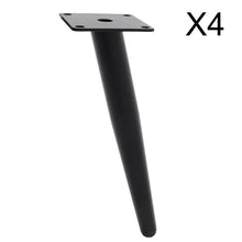Load image into Gallery viewer, Metal Table Legs Tapered Furniture Legs Replacement Living and Home