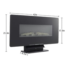 Load image into Gallery viewer, Electric Freestanding and Wall Mounted Fireplace with Stand Living and Home