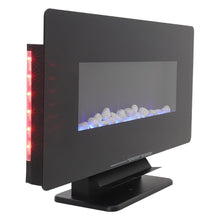 Load image into Gallery viewer, Electric Freestanding and Wall Mounted Fireplace with Stand Living and Home