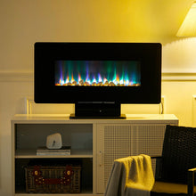 Load image into Gallery viewer, Electric Freestanding and Wall Mounted Fireplace with Stand Living and Home