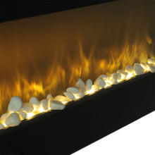 Load image into Gallery viewer, Modern Wall Mounted Electric Fireplace with Remote Control for Living Room Living and Home