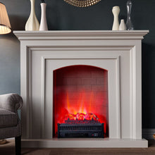 Load image into Gallery viewer, Modern Insert Log Electric Fireplace with Realistic Ember Bed Living and Home