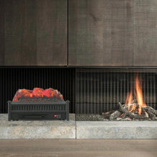 Load image into Gallery viewer, Modern Insert Log Electric Fireplace with Realistic Ember Bed Living and Home