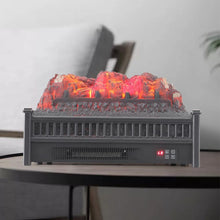 Load image into Gallery viewer, Modern Insert Log Electric Fireplace with Realistic Ember Bed Living and Home