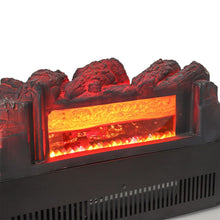 Load image into Gallery viewer, Modern Insert Log Electric Fireplace with Realistic Ember Bed Living and Home