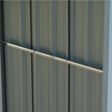 Load image into Gallery viewer, 11ft x 5ft Metal Garden Storage Shed for Firewood Tools Garden Sheds Living and Home