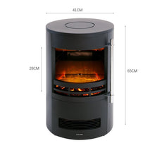 Load image into Gallery viewer, Freestanding Electric Fireplace with 3D Log Flames Living and Home