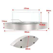 Load image into Gallery viewer, Unique Smokeless Stainless Steel Tabletop Ethanol Fireplace Living and Home