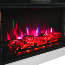 Load image into Gallery viewer, Contemporary Wooden Electric Fireplace Mantel with Remote Control Living and Home