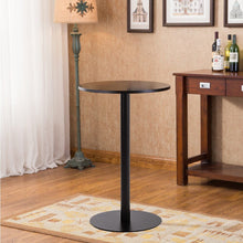 Load image into Gallery viewer, Industrial Style Round Table Base Single Pedestal Table Leg Black Living and Home