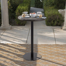 Load image into Gallery viewer, Industrial Style Round Table Base Single Pedestal Table Leg Black Living and Home