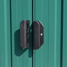 Load image into Gallery viewer, Garden Metal Storage Shed with Gabled Roof Top Large Size Greenhouses Living and Home