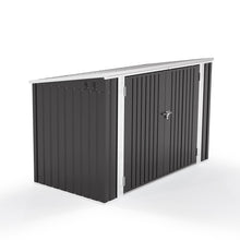 Load image into Gallery viewer, Outdoor Metal Bicycle Storage Shed