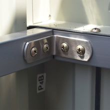 Load image into Gallery viewer, Outdoor Metal Bicycle Storage Shed