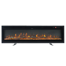 Load image into Gallery viewer, 70/80 Inch Electric Fireplace with Remote 9 Flame Colours 900W/1800W Living and Home