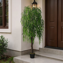 Load image into Gallery viewer, Lifelike Artificial Willow Tree 180cm Tall