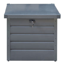 Load image into Gallery viewer, 200L/600L Metal Outdoor Garden Storage Box Lockable Garden Storage Boxes Living and Home