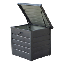 Load image into Gallery viewer, 200L/600L Metal Outdoor Garden Storage Box Lockable Garden Storage Boxes Living and Home