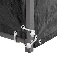 Load image into Gallery viewer, Garden Sanctuary Metal Tube Firewood Rack with Roof Garden Sheds Living and Home