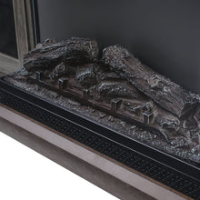 Load image into Gallery viewer, 5000BTU Freestanding Fireplaces and Rustic Grey TV Stand 3-Sided Electric Fireplace With Remote Control Freestanding Fireplaces Living and Home