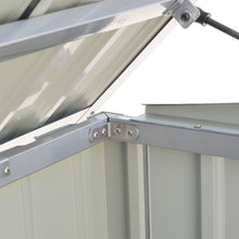 Load image into Gallery viewer, Steel Trash Can Recycle Bin Enclosure Storage Shed