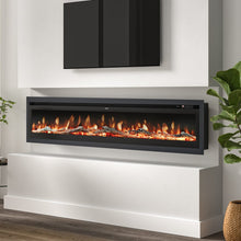 Load image into Gallery viewer, 100 Inch Electric Fireplace with Remote 12 Flame Colours 1800W Living and Home