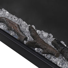 Load image into Gallery viewer, 40/50/60-Inch 3-Sided Wall Mounted Electric Fireplace 9 Flame Colours and 5 Brightness Modes