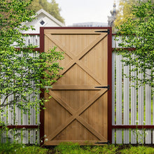 Load image into Gallery viewer, Garden Flat Top Pine Wood Gate Kit With Screw Kit Garden Gates Living and Home