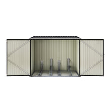 Load image into Gallery viewer, Galvanized Steel Bicycle Storage Shed