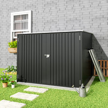 Load image into Gallery viewer, Gardens Plan Galvanized Steel Bicycle Storage Shed