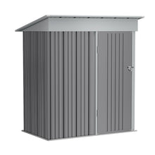 Load image into Gallery viewer, Outdoor Metal Storage Shed with Lockable Door