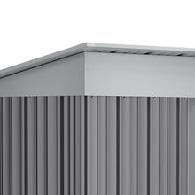 Load image into Gallery viewer, Outdoor Metal Storage Shed with Lockable Door