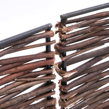 Load image into Gallery viewer, Trash Can Fence Wicker Privacy Fence