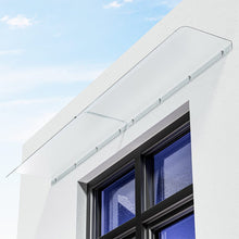 Load image into Gallery viewer, Frosted Window Door Awning Canopy 50cm Arc Length Living and Home