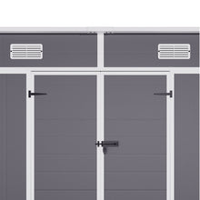 Load image into Gallery viewer, 8x4FT Outdoor Plastic Garden Storage Shed