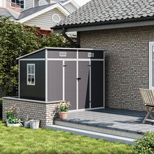 Load image into Gallery viewer, 8x4FT Outdoor Plastic Garden Storage Shed