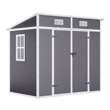 Load image into Gallery viewer, 6x4FT Outdoor Plastic Garden Storage Shed