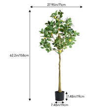 Load image into Gallery viewer, Artificial Lemon Tree Potted Plant Home Decoration