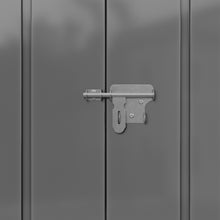 Load image into Gallery viewer, Heavy-Duty Lockable Tool Storage Shed, 8x5.7FT-Grey