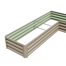 Load image into Gallery viewer, L-Shaped Galvanized Steel Raised Garden Bed
