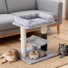 Load image into Gallery viewer, Cat Tree Tower With Scratching Post And Bed