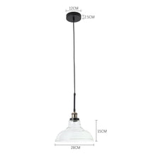 Load image into Gallery viewer, Modern Style Glass Single Light Pendant Light Pendant Lights Living and Home