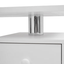 Load image into Gallery viewer, Professional Manicure Table Beauty Salon Nail Station with on Wheels 4 Drawers Dressing Tables Living and Home