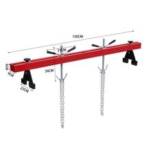 Load image into Gallery viewer, Adjustable Steel Engine Support Bar Engine Stands Living and Home