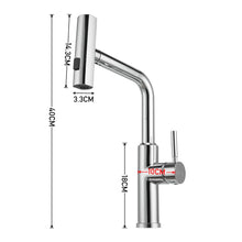 Load image into Gallery viewer, Retractable Pulldown Kitchen Mixer Faucet 2 Function Spout Faucets Kitchen Taps Living and Home