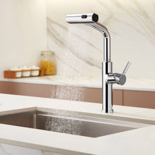 Load image into Gallery viewer, Retractable Pulldown Kitchen Mixer Faucet 2 Function Spout Faucets Kitchen Taps Living and Home