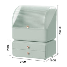 Load image into Gallery viewer, Dustproof Desktop Makeup Organizer with Drawers